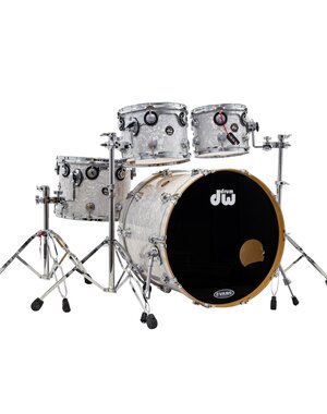 DW Drums DW Collectors 22" Drum Kit, White Marine Pearl