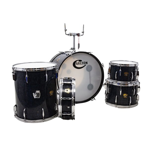 Misc Carlton 22" Drum Kit, Blue Pearl