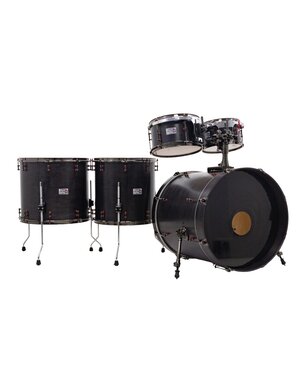 Misc Camden Drum Co. 'Underworld' NR1 Turbo 22" Drum Kit, Ebony Stain