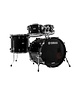 Yamaha Yamaha Absolute Hybrid 22" Maple Drum Kit, Solid Black