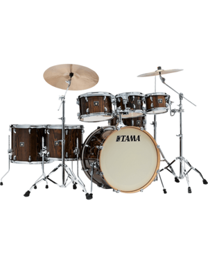 Tama Tama Superstar Classic 22" Drum Kit, Gloss Java Lacebark Pine