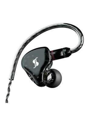  Stagg Superior In-Ear Stage Monitors with Premium Hybrid Transducers, Black