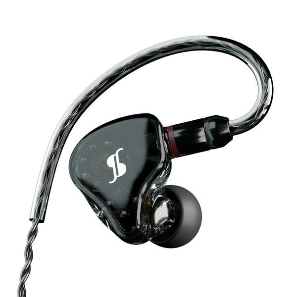Superior In-Ear Stage Monitors with Premium Hybrid Transducers, Black