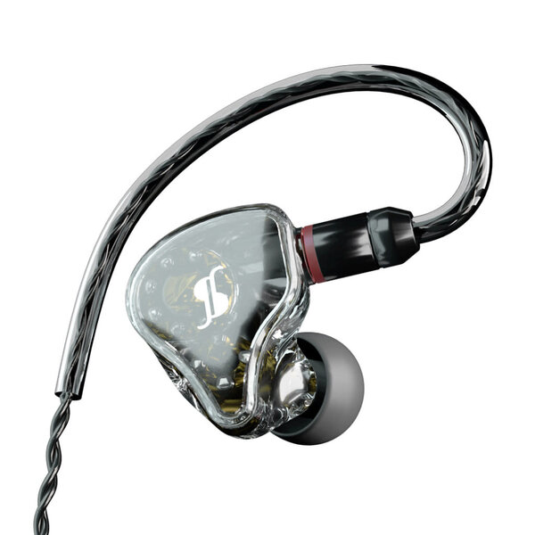 Superior In-Ear Stage Monitors with Premium Hybrid Transducers, Transparent