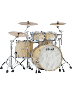 Tama Tama Star Walnut 22" Drum Kit, Antique White Japanese Chestnut