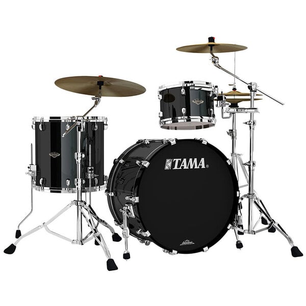 Tama Tama Starclassic 22" Walnut Birch Drum Kit, Piano Black