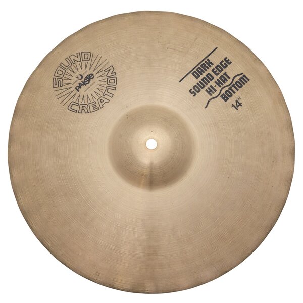 Paiste Paiste Sound Creation 14" Dark Sound Edge Bottom Hi-Hat Cymbal