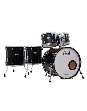 Pearl Pearl Masters Premium Maple 22" Drum Kit, Piano Black