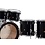 Pearl Pearl Masters Premium Maple 22" Drum Kit, Piano Black