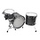 Tama Tama Star 22" Walnut Drum Kit, Satin Charcoal Japanese Sen