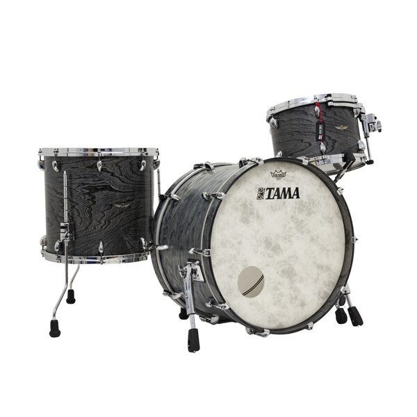 Tama Tama Star 22" Walnut Drum Kit, Satin Charcoal Japanese Sen