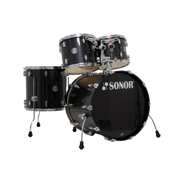 Sonor Sonor Force 3005 22" Maple Drum Kit, Black Sparkle