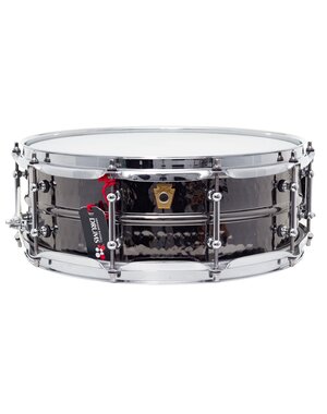 Ludwig Ludwig Black Beauty 14" x 5" Hammered Snare Drum w/Tube Lugs