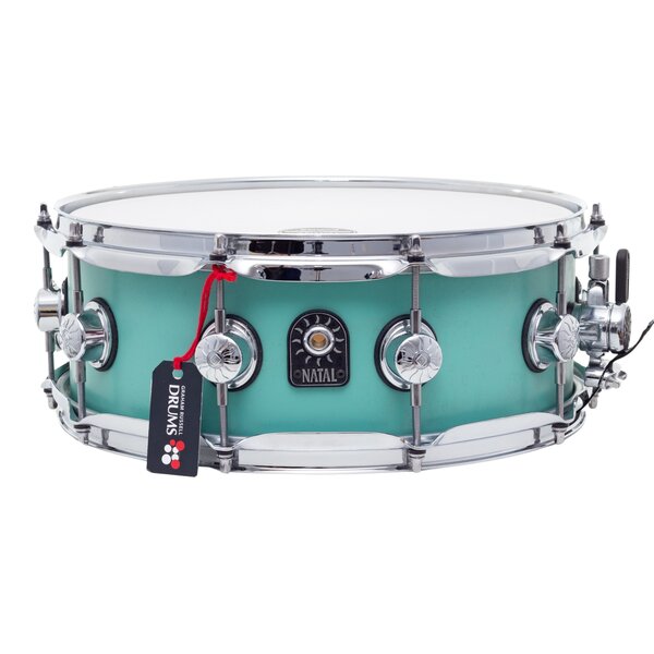 Natal Natal Cafe Racer 14" x 5.5" Snare Drum, Seafoam Green