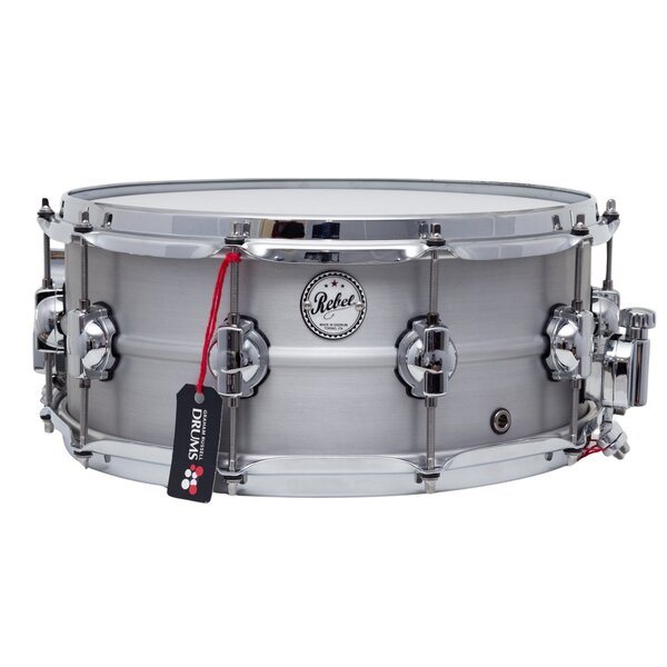 Misc DS Rebel Custom Shop 14" x 6" Seamless Aluminium Snare Drum