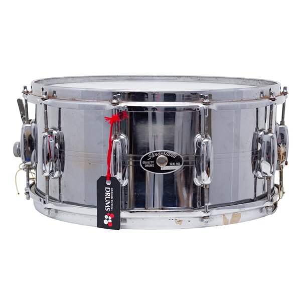 Slingerland Slingerland Spirit HSS 14" x 6.5" Snare Drum, Chrome Over Steel