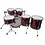 Tama Tama Star Limited Edition 22" Mahogany Drum Kit, Natural Waterfall Sapele