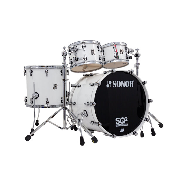 Sonor Sonor SQ2 22" Birch Drum Kit, Solid White