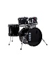 Remo Remo Bravo II 20" Acousticon Drum Kit, Black