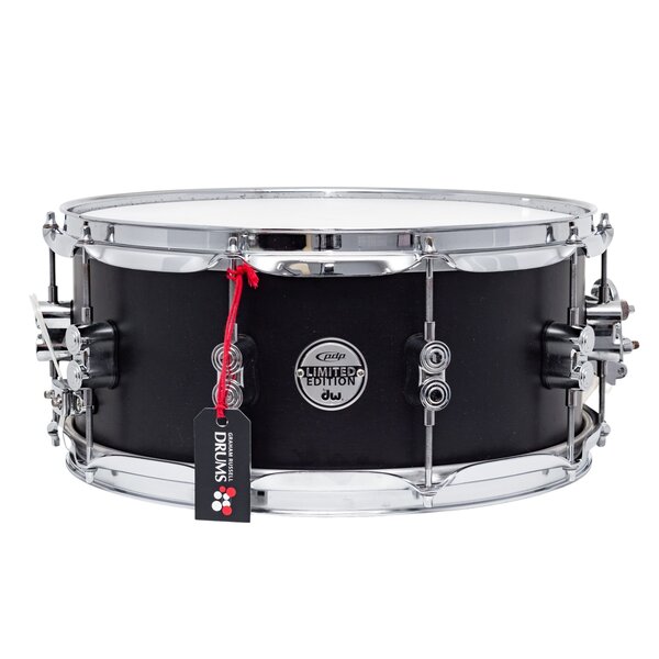 PDP PDP Limited Edition 14" x 6" 20-Ply Birch Snare Drum, Black Wax