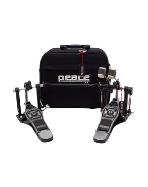  Peace Velocity Nitro-Drive Double Bass Drum Pedal & Case