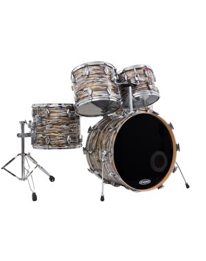 Misc Promuco 22" Drum Kit, Gold Oyster