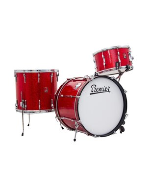 Premier Premier Vintage 60's 20" Drum Kit, Red Sparkle