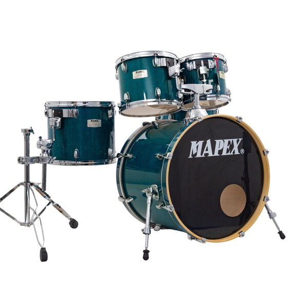 Mapex Mapex M Series 22" Drum Kit, Ocean Turquoise