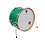 Sakae Sakae Trilogy 24" x 14" Bass Drum, Green Sparkle