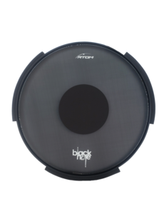 RTOM Rtom 20" Black Hole Practice Pad Slide-In Tuneable Mesh Head - Bass Drum