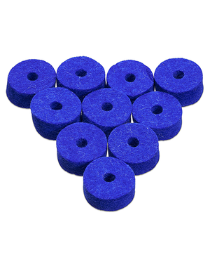 Ahead Ahead Blue Wool Cymbal Felts 10 Pack