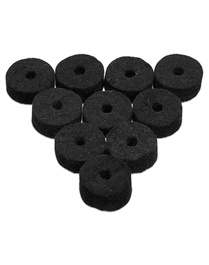 Ahead Ahead Jet Black Wool Cymbal Felts 10 Pack