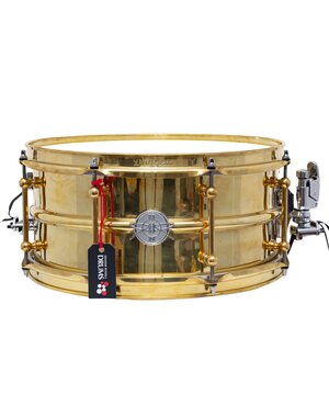 Dunnett Dunnett Model 2N 14" x 6.5" Triple Brass Snare Drum