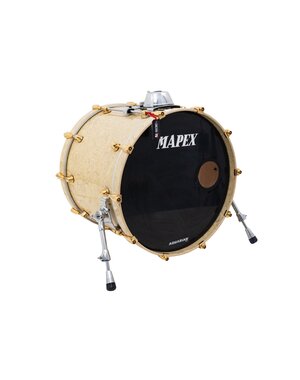 Mapex Mapex Orion 22" x 18" Bass Drum, Antique Ivory Maple