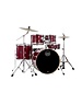 Mapex Mapex Venus 22" Rock Fusion Drum Kit, Crimson Red Sparkle