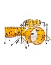 Pearl Pearl Crystal Beat 22" Acrylic Drum Kit, Transparent Orange