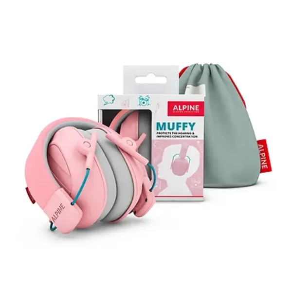 Alpine Alpine Earmuffy For Kids, Pink