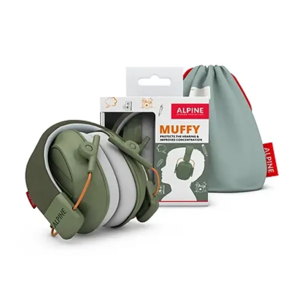 Alpine Alpine Earmuffy For Kids, Green