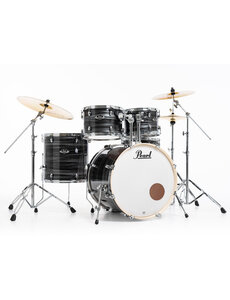 Pearl Pearl Export 22" Drum Kit, Graphite Silver Twist with Pearl 834 Hardware Pack & Sabian SBR Cymbal Set