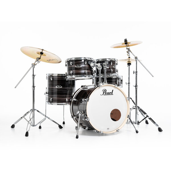 Pearl Pearl Export 20" Drum Kit, Metallic Amethyst Twist with Pearl 834 Hardware Pack & Sabian SBR Cymbal Set