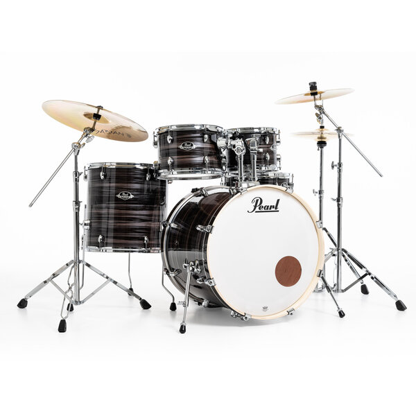 Pearl Pearl Export 22" Drum Kit, Metallic Amethyst Twist with Pearl 830 Hardware Pack & PX Cymbal Set