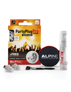 Alpine Alpine PartyPlug Pro Earplugs, Natural