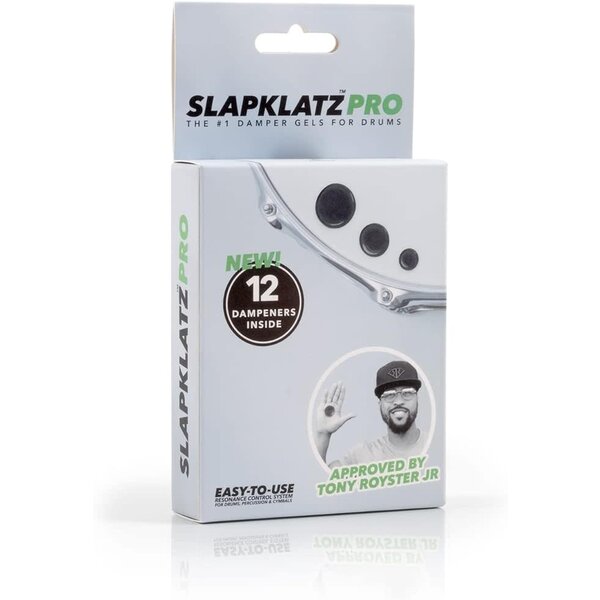 SlapKlatz Slapklatz Pro Pack Drum Damper Pack of 12 - Black