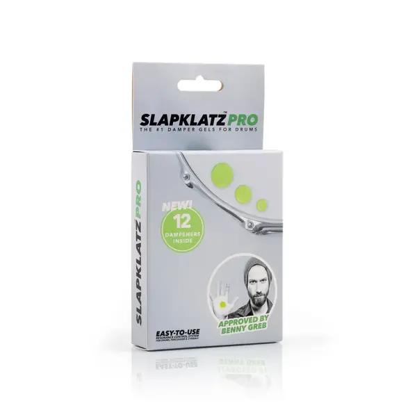 SlapKlatz Slapklatz Pro Pack Drum Damper Pack of 12 - Green