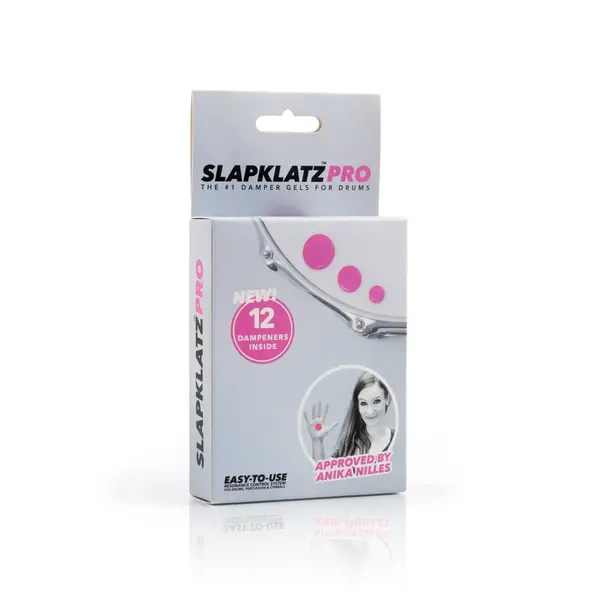 SlapKlatz Slapklatz Pro Pack Drum Damper Pack of 12 - Pink