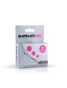 SlapKlatz Slapklatz Mini Pack Drum Damper Pack of 6 - Pink