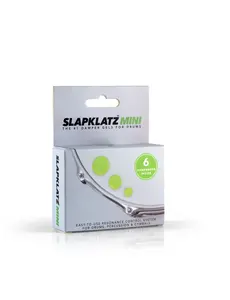 SlapKlatz Slapklatz Mini Pack Drum Damper Pack of 6 - Green