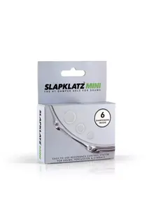 SlapKlatz Slapklatz Mini Pack Drum Damper Pack of 6 - Clear
