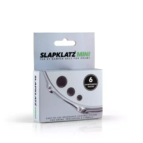 SlapKlatz Slapklatz Mini Pack Drum Damper Pack of 6 - Black