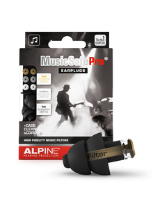 Alpine Alpine MusicSafe Pro Ear Plugs, Black